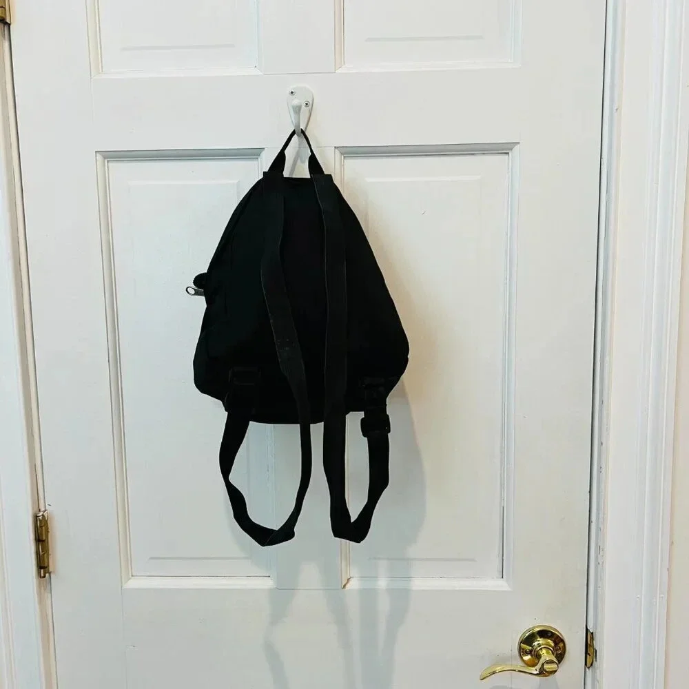 Jansport Mini Half Pint Black Zip Backpack Limited Edition